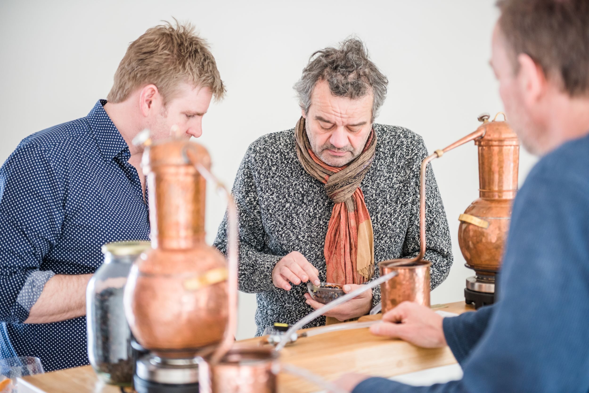 Salcombe Gin making