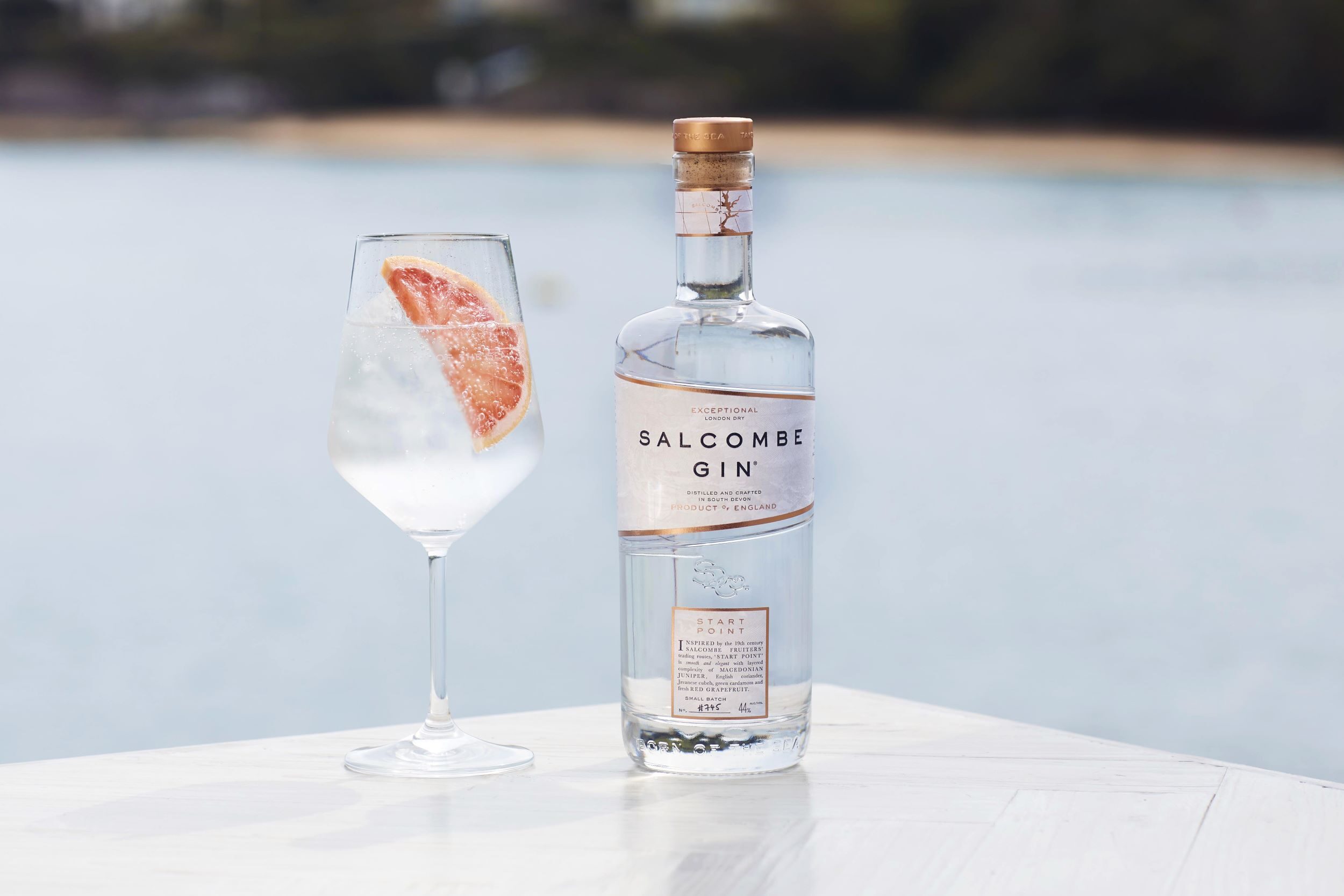 salcombe gin bottle